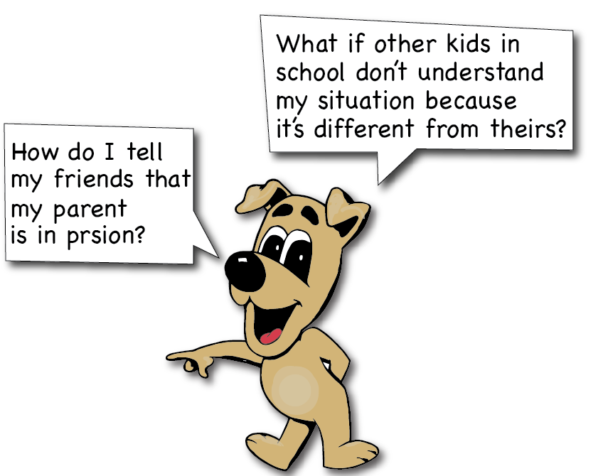 Children with incarcerated parents friend questions