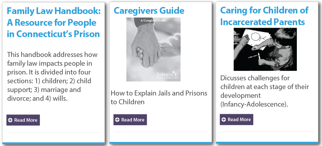 Children with Incarcerated parents (cip), resources for caregivers