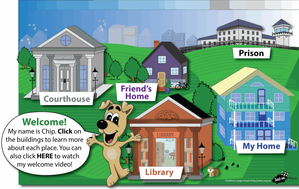 main children's menu buildings
