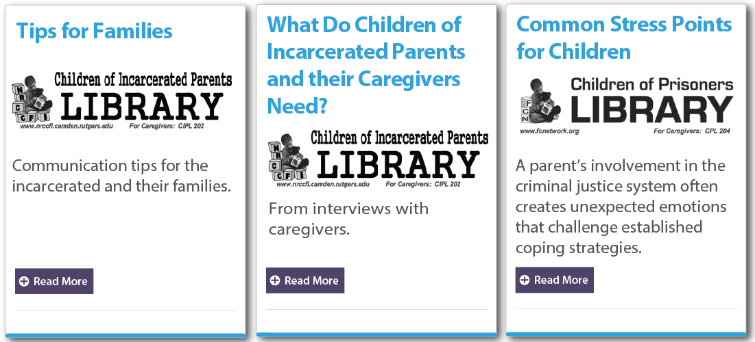 Children with Incarcerated parents (cip), support children and families