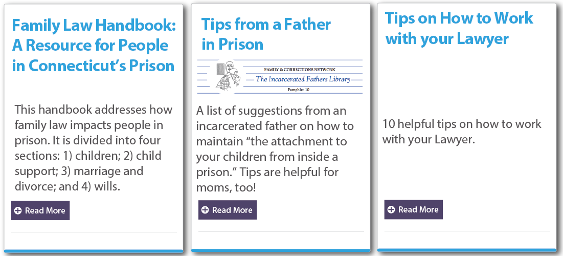 Children with Incarcerated parents (cip), resources and tips for incarcerated parent