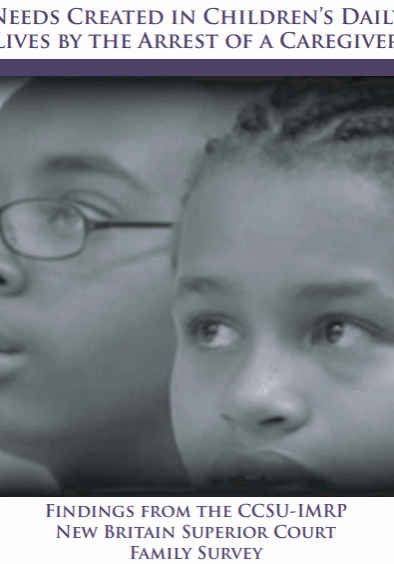 Children affected by caregiver arrest report cover